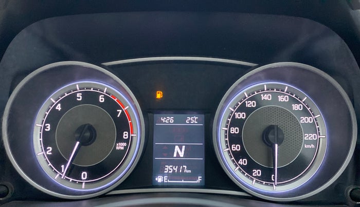 2017 Maruti Dzire ZXI AMT, Petrol, Automatic, 35,417 km, Odometer Image