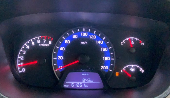 2014 Hyundai Xcent S 1.2, Petrol, Manual, 61,255 km, Odometer View