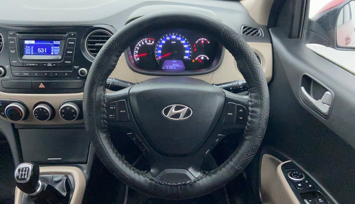 2014 Hyundai Xcent S 1.2, Petrol, Manual, 61,255 km, Steering Wheel Close Up