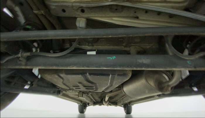 2017 Maruti Wagon R 1.0 VXI, Petrol, Manual, 35,775 km, Rear Underbody