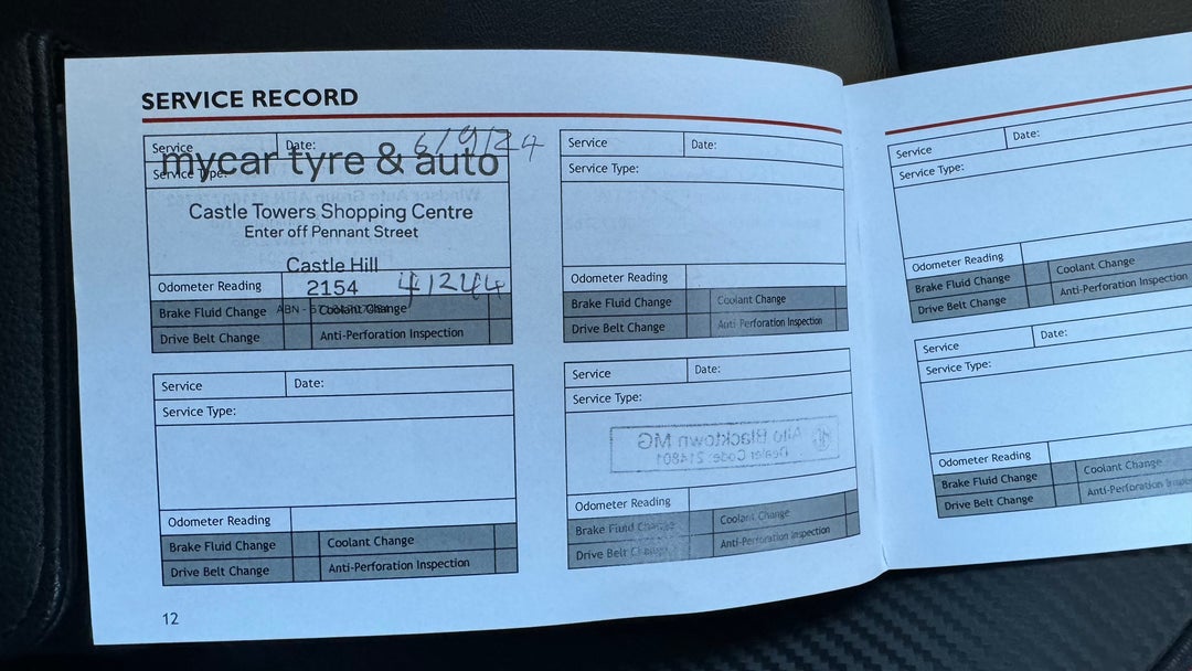 2020 MG Zst Excite, Automatic, 42002 km, Service History