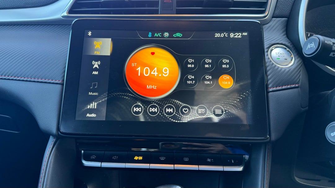 2020 MG Zst Excite, Automatic, 42002 km, Infotainment System