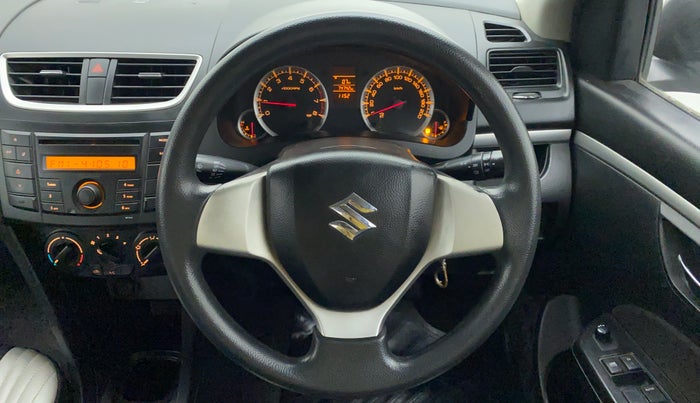 2012 Maruti Swift VXI D, Petrol, Manual, 74,741 km, Steering Wheel Close Up