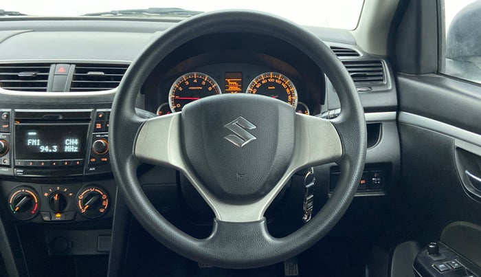 2014 Maruti Swift VXI D, Petrol, Manual, 28,148 km, Steering Wheel Close Up