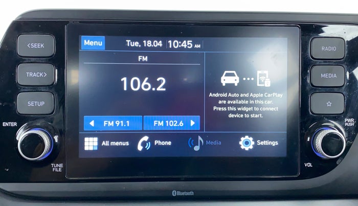2021 Hyundai NEW I20 SPORTZ 1.5 MT, Diesel, Manual, 90,716 km, Infotainment system - GPS Card not working/missing