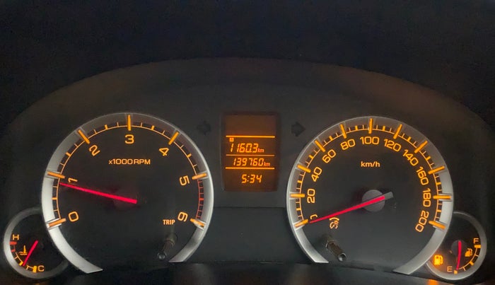 2012 Maruti Swift VDI, Diesel, Manual, 1,39,759 km, Odometer Image