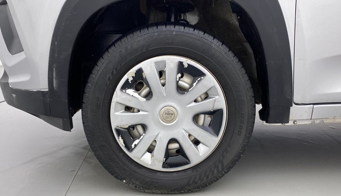2019 Mahindra KUV 100 NXT K2 6 STR, Petrol, Manual, 34,529 km, Left Front Wheel