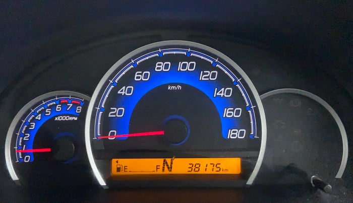 2018 Maruti Wagon R 1.0 VXI AMT, Petrol, Automatic, 38,444 km, Odometer Image