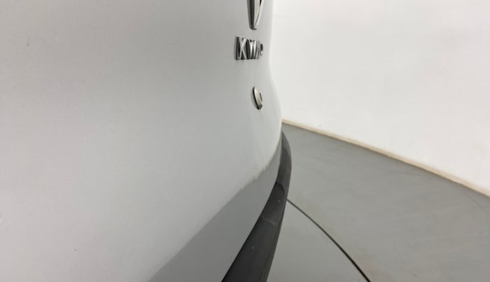2017 Renault Kwid RXT 1.0, Petrol, Manual, 76,863 km, Dicky (Boot door) - Slightly dented
