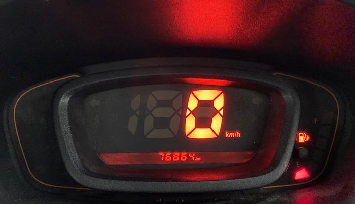 2017 Renault Kwid RXT 1.0, Petrol, Manual, 76,863 km, Odometer Image