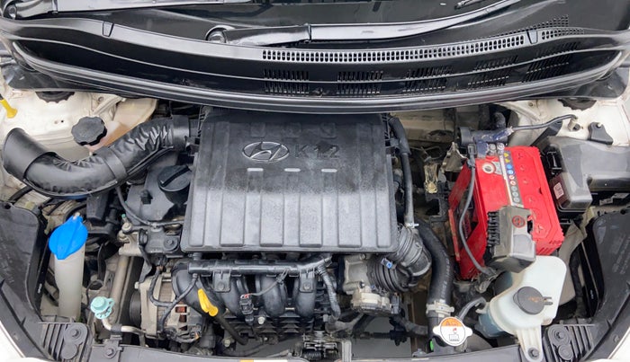 2017 Hyundai Grand i10 SPORTZ 1.2 KAPPA VTVT, Petrol, Manual, 19,595 km, Engine Bonet View