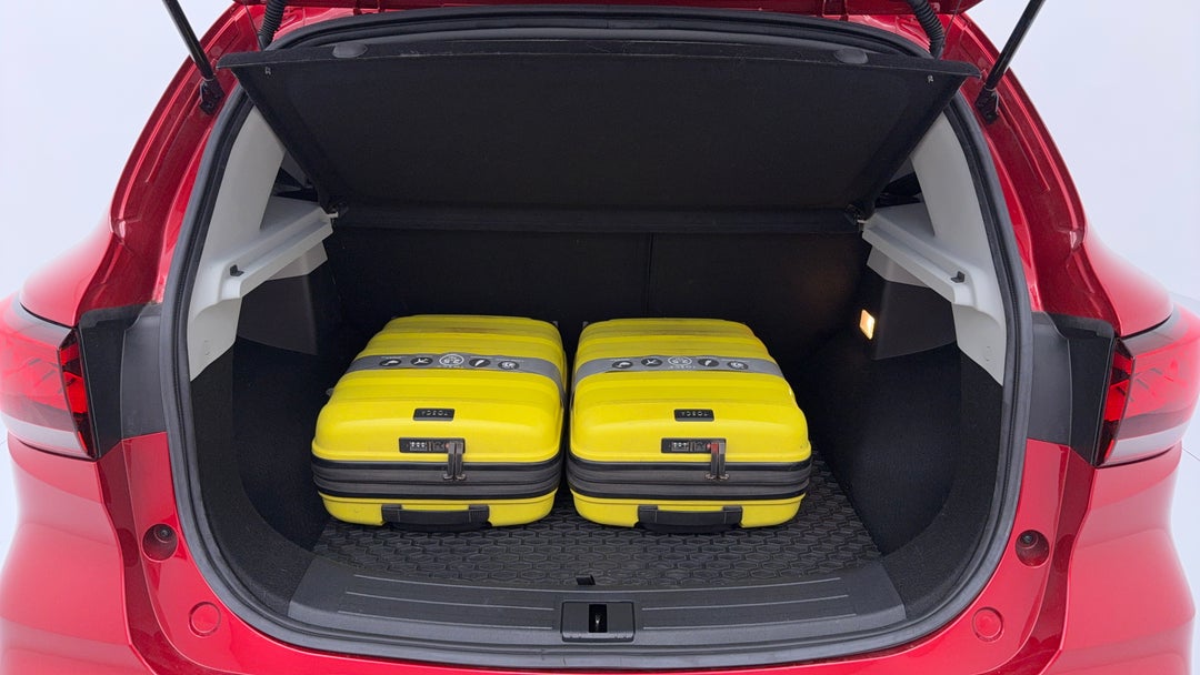 Boot Inside View with Luggage