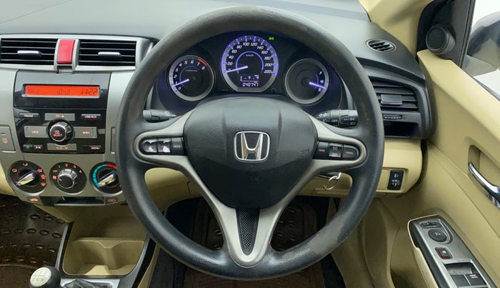 2013 Honda City V MT PETROL, Petrol, Manual, 40,801 km, Steering Wheel Close Up