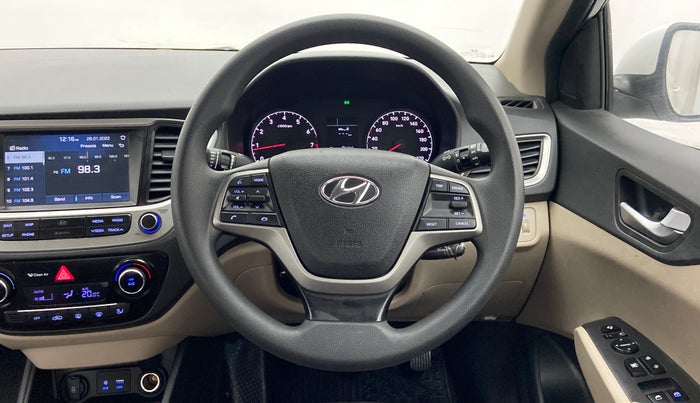 2018 Hyundai Verna 1.6 SX VTVT, Petrol, Manual, 26,922 km, Steering Wheel Close Up