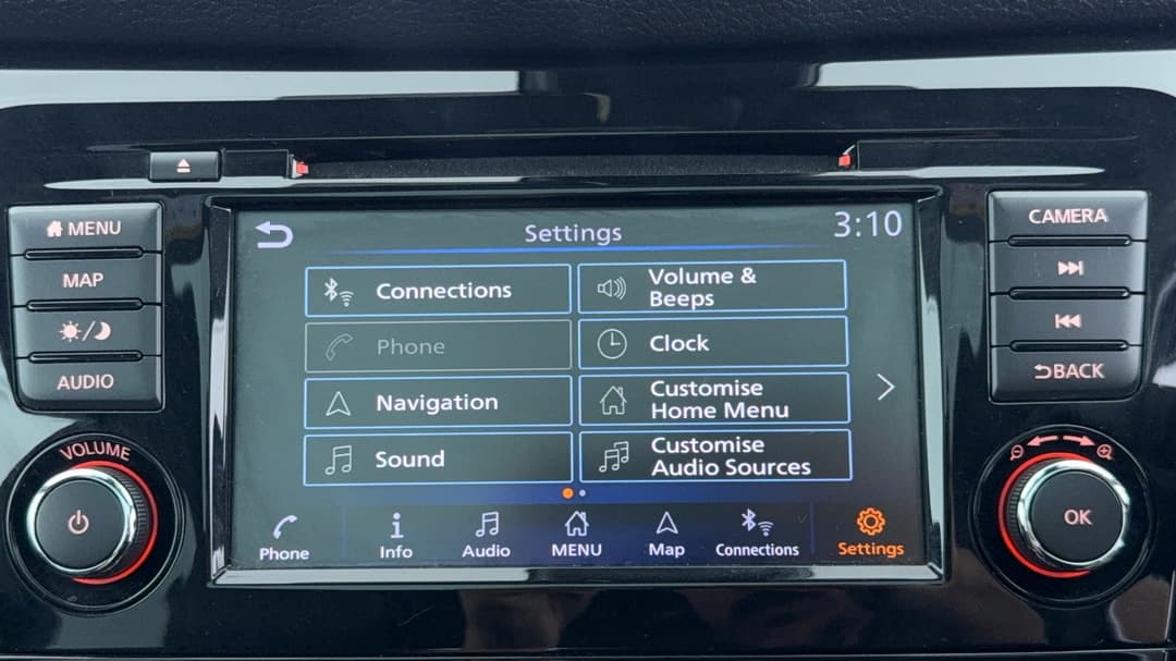 2021 Nissan Qashqai Ti, Automatic, 108229 km, Infotainment System
