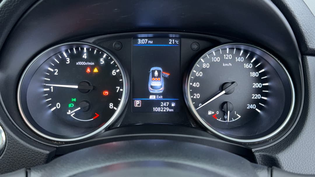 2021 Nissan Qashqai Ti, Automatic, 108229 km, Odometer View
