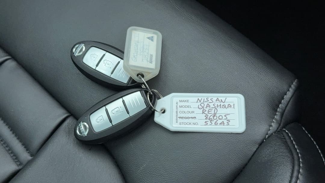 2021 Nissan Qashqai Ti, Automatic, 108229 km, Key Close-up