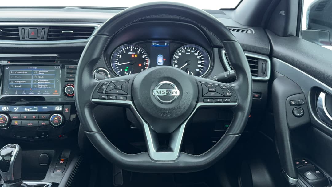 2021 Nissan Qashqai Ti, Automatic, 108229 km, Steering Wheel Close-up