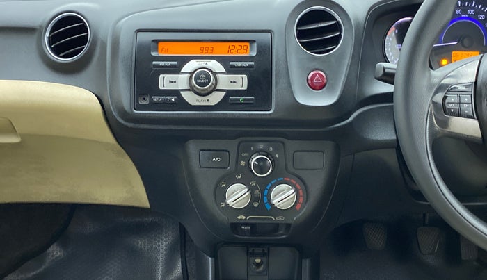 2015 Honda Amaze 1.2 SMT I VTEC, Petrol, Manual, 51,623 km, Air Conditioner