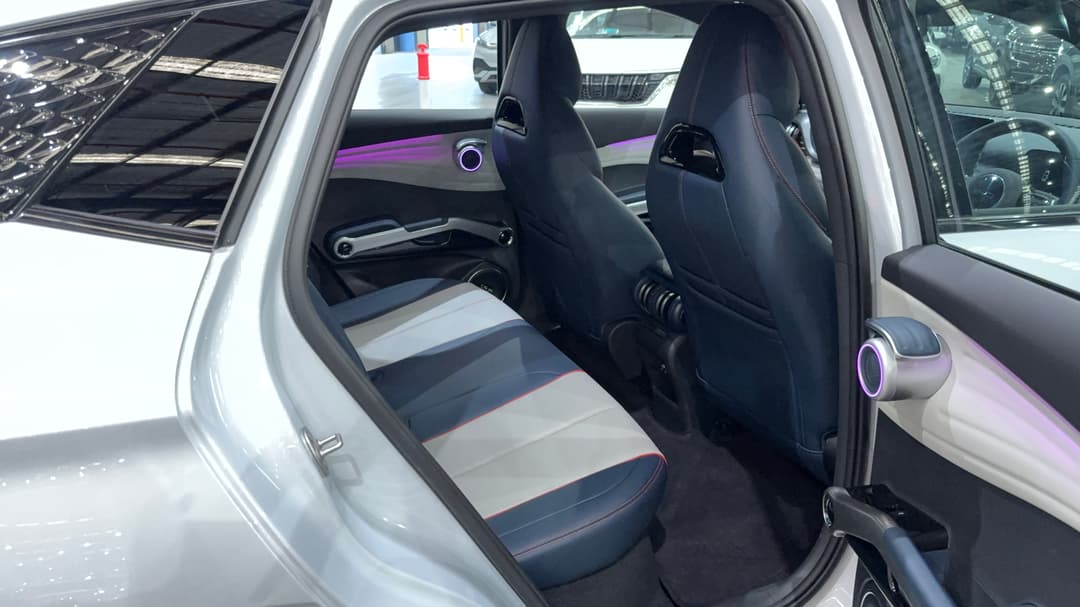 2025 Byd Atto 3 Extended Range, Automatic, 64 km, Right Side Rear Door Cabin View