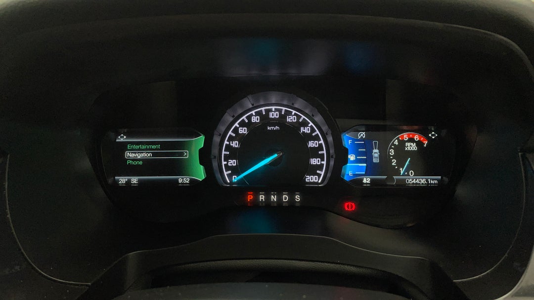 2020 Ford Ranger Wildtrak 2.0 (4x4), Automatic, 54436 km, Odometer View