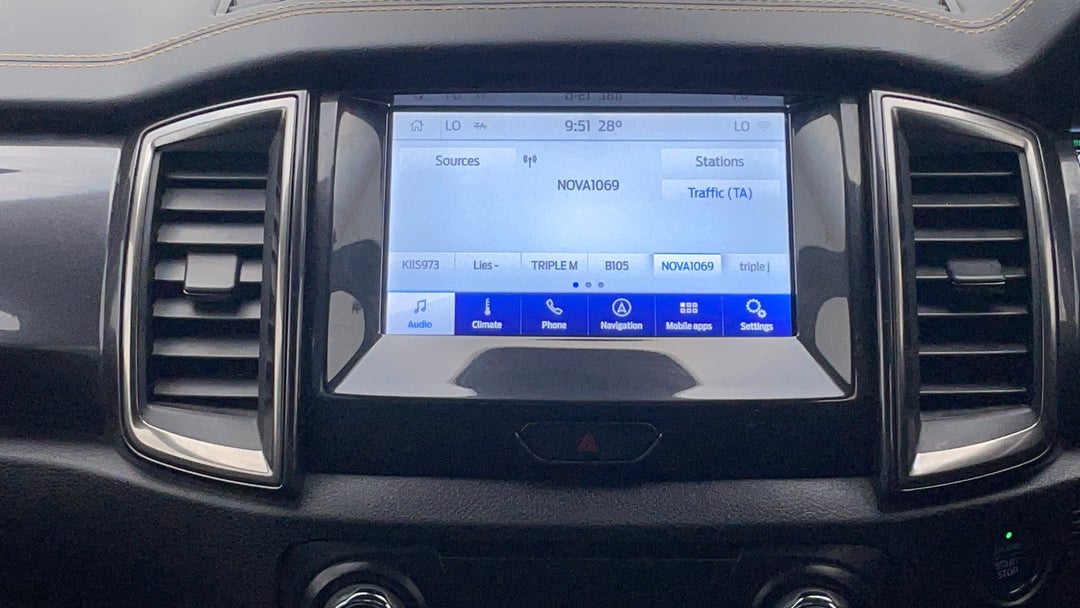 2020 Ford Ranger Wildtrak 2.0 (4x4), Automatic, 54436 km, Infotainment System