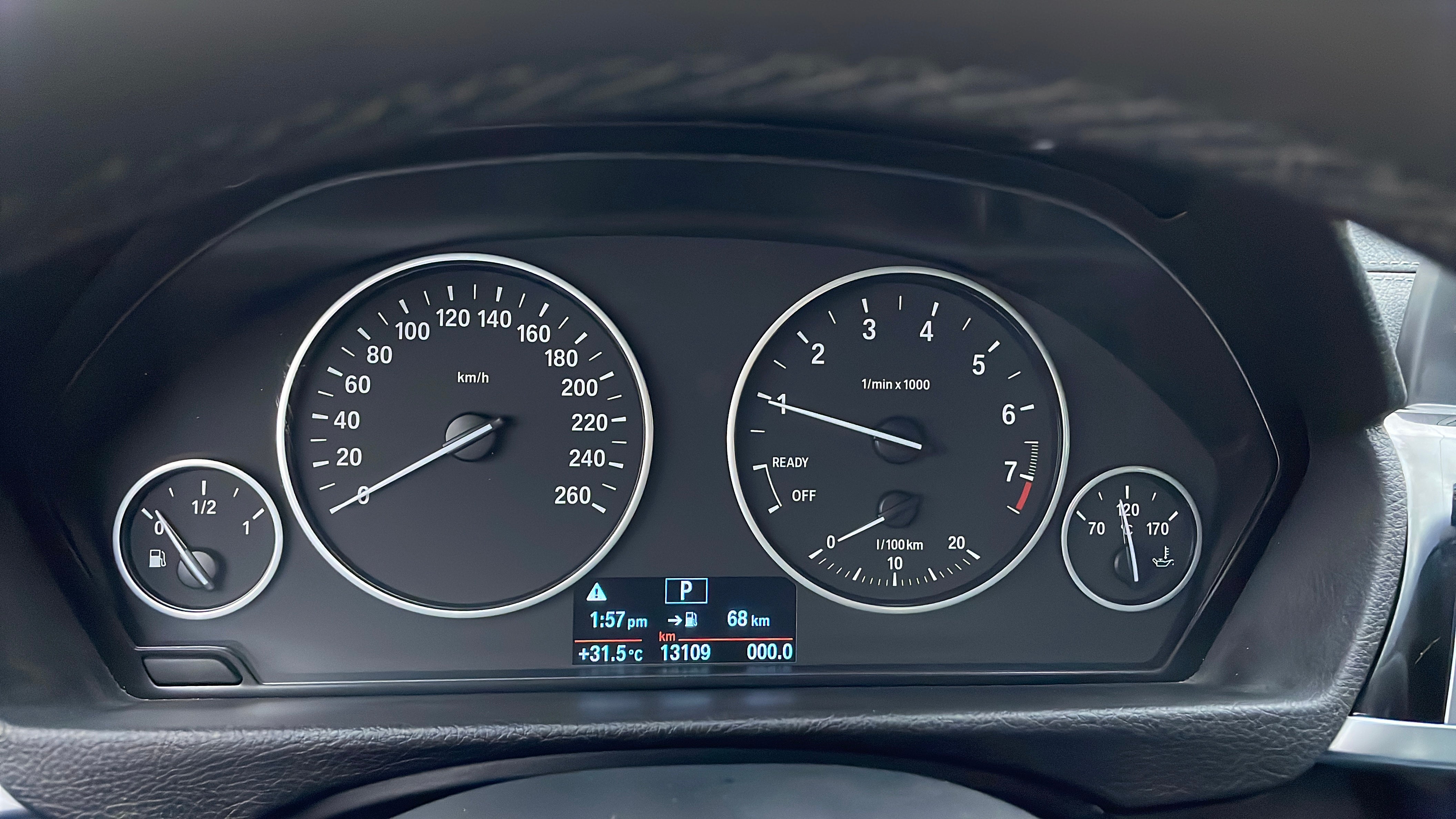 BMW 4 Series-Odometer View