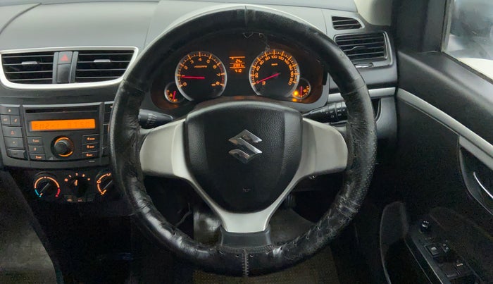 2012 Maruti Swift VXI, Petrol, Manual, 37,991 km, Steering Wheel Close Up