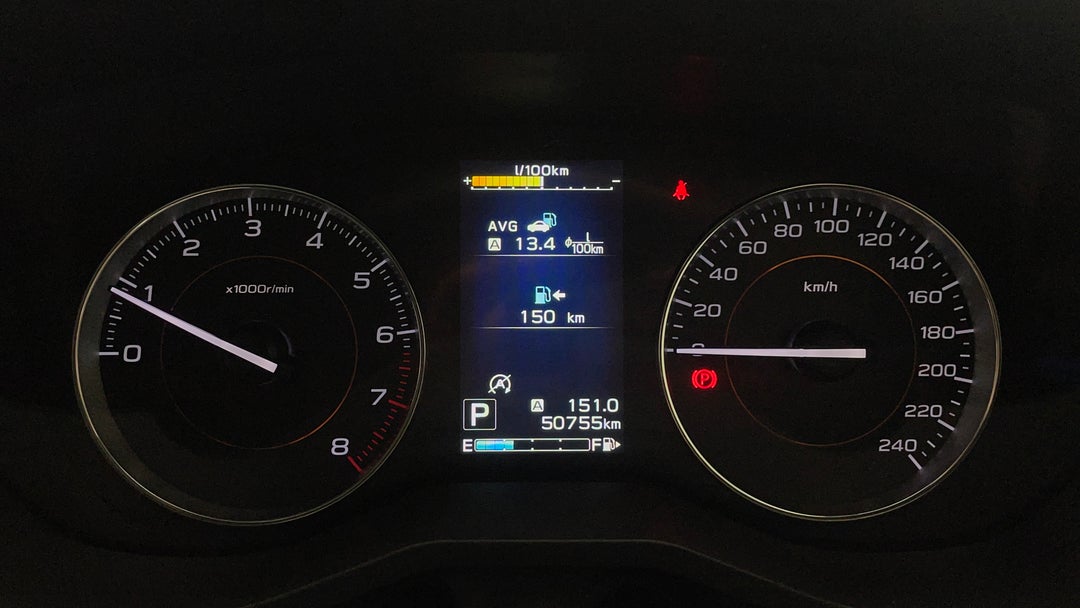2019 Subaru XV 2.0i-s, Automatic, 50755 km, Odometer View