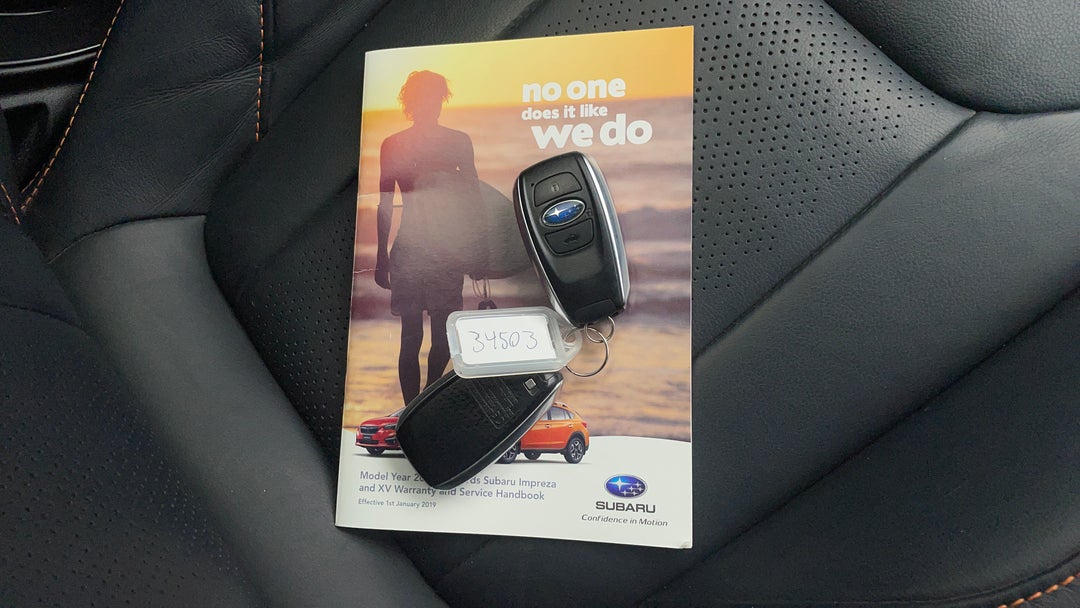 2019 Subaru XV 2.0i-s, Automatic, 50755 km, Key Close-up