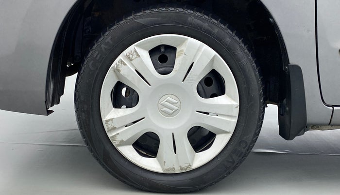 2018 Maruti Wagon R 1.0 VXI, Petrol, Manual, 19,021 km, Left Front Wheel