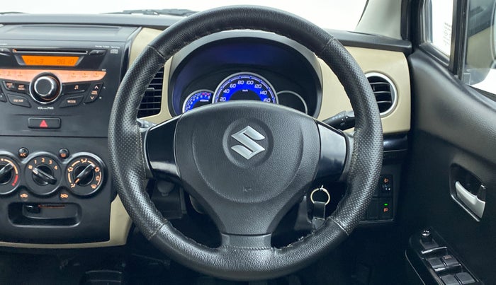 2018 Maruti Wagon R 1.0 VXI, Petrol, Manual, 19,021 km, Steering Wheel Close Up