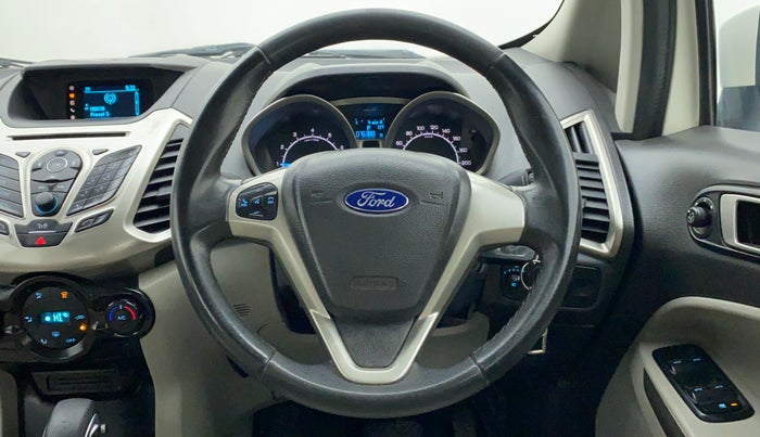 2015 Ford Ecosport 1.5 TITANIUM TI VCT AT, Petrol, Automatic, 76,334 km, Steering Wheel Close Up