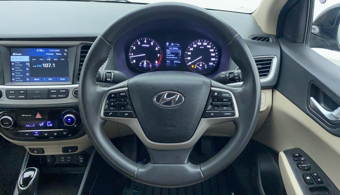 2018 Hyundai Verna 1.6 SX VTVT AT (O), Petrol, Automatic, 29,407 km, Steering Wheel Close Up