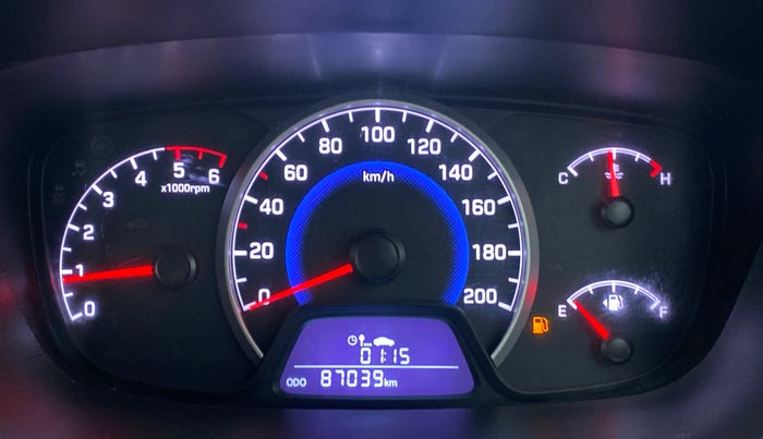 2017 Hyundai Grand i10 magna 1.2 crdi, Diesel, Manual, 87,535 km, Odometer Image