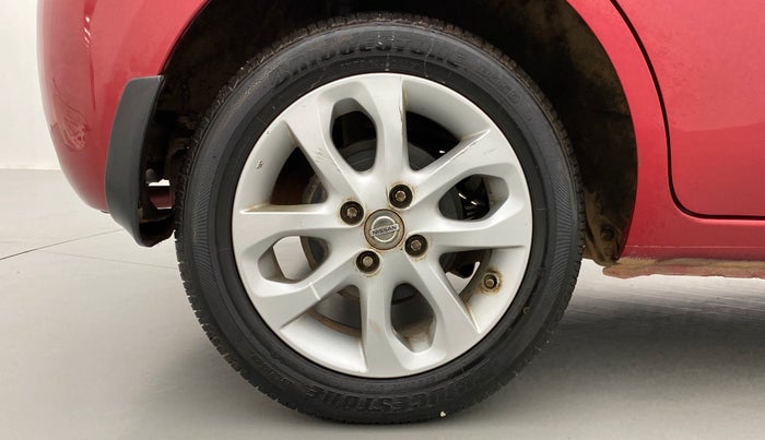 2013 Nissan Micra XV CVT, Petrol, Automatic, 73,236 km, Right Rear Wheel
