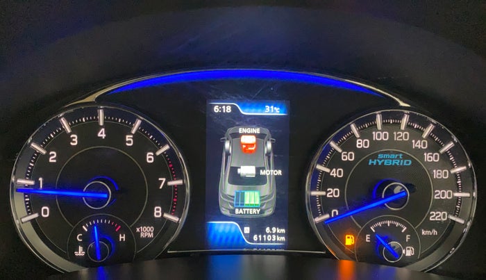 2018 Maruti Ciaz DELTA 1.5 SHVS MT PETROL, Petrol, Manual, 61,103 km, Odometer Image