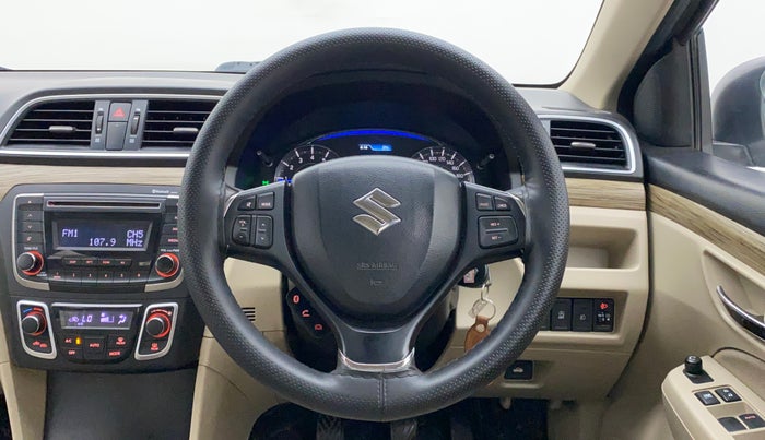2018 Maruti Ciaz DELTA 1.5 SHVS MT PETROL, Petrol, Manual, 61,103 km, Steering Wheel Close Up