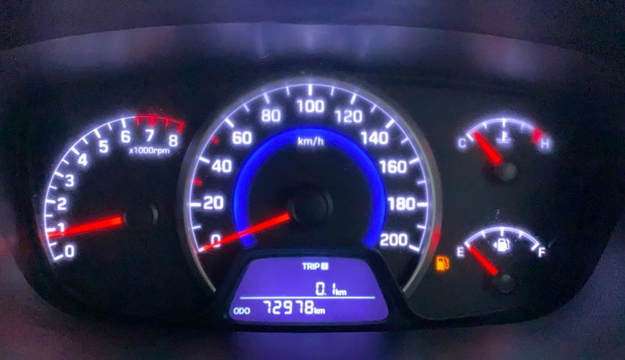 2016 Hyundai Grand i10 SPORTZ 1.2 KAPPA VTVT, Petrol, Manual, 72,978 km, Odometer Image