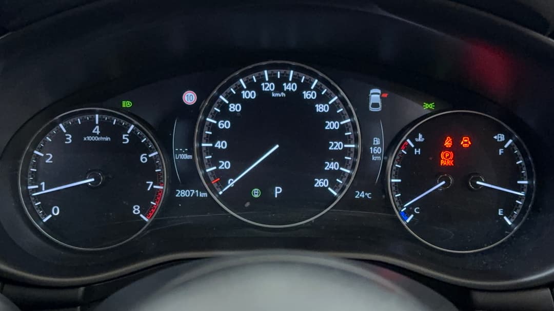 2023 Mazda 3 G20 Evolve Vision, Automatic, 28071 km, Odometer View
