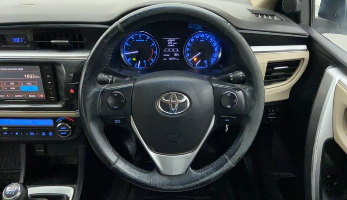 2014 Toyota Corolla Altis G PETROL, Petrol, Manual, 68,791 km, Steering Wheel Close Up