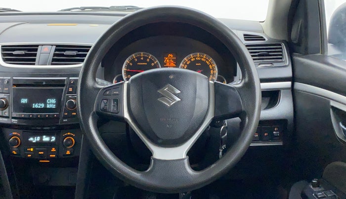 2012 Maruti Swift ZXI, Petrol, Manual, 65,139 km, Steering Wheel Close Up