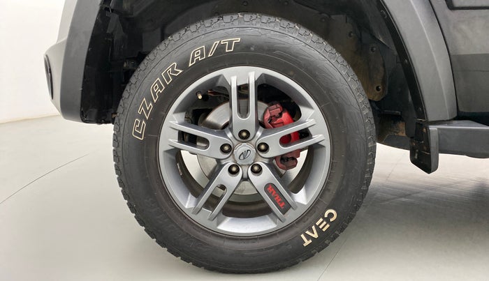 2021 Mahindra Thar LX HT PETROL 4WD MT, Petrol, Manual, 26,591 km, Left Front Wheel