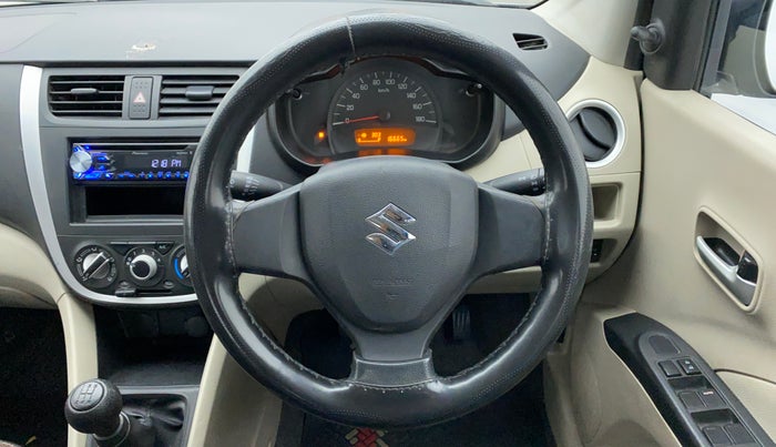 2019 Maruti Celerio VXI d, Petrol, Manual, 16,747 km, Steering Wheel Close Up