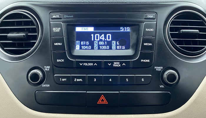 2019 Hyundai Grand i10 MAGNA 1.2 KAPPA VTVT, Petrol, Manual, 56,846 km, Infotainment System