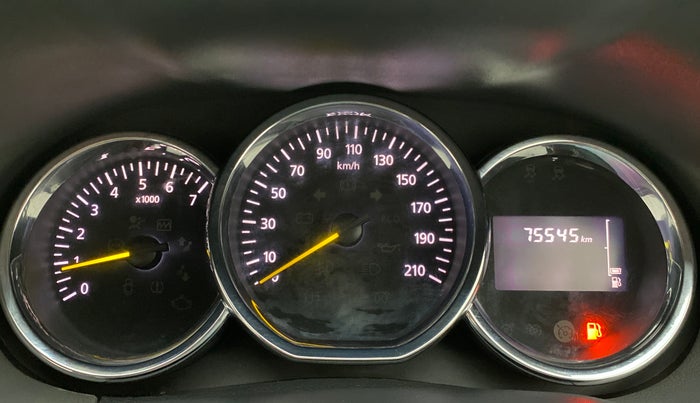 2016 Renault Duster RXS 85 PS, Diesel, Manual, 75,545 km, Odometer Image
