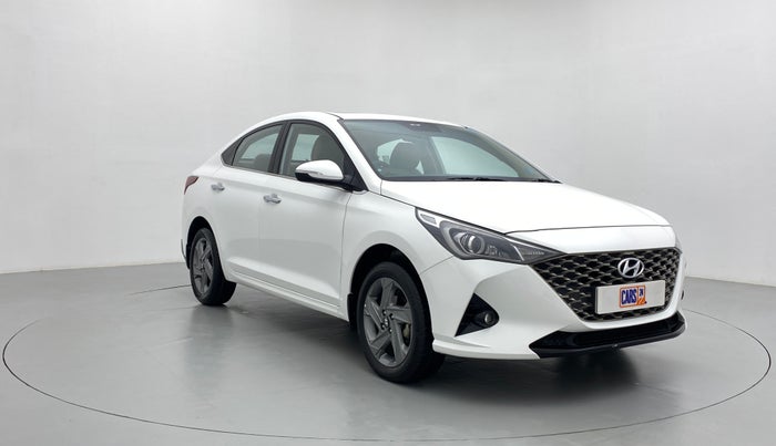 2020 Hyundai Verna SX PETROL AT, Petrol, Automatic, 23,593 km, Right Front Diagonal