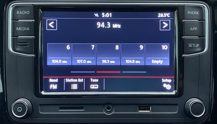 2021 Volkswagen Polo GT TSI AT 1.0, Petrol, Automatic, 11,106 km, Infotainment System