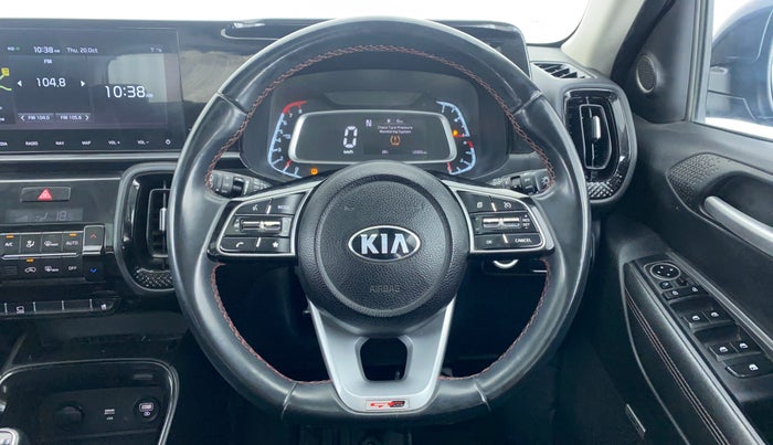 2020 KIA SONET GTX + 1.0 IMT, Petrol, Manual, 13,053 km, Steering Wheel Close Up