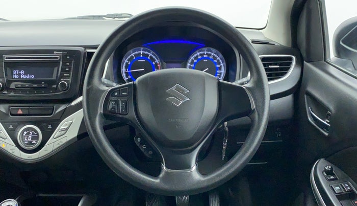 2018 Maruti Baleno DELTA 1.2 K12, Petrol, Manual, 8,668 km, Steering Wheel Close Up